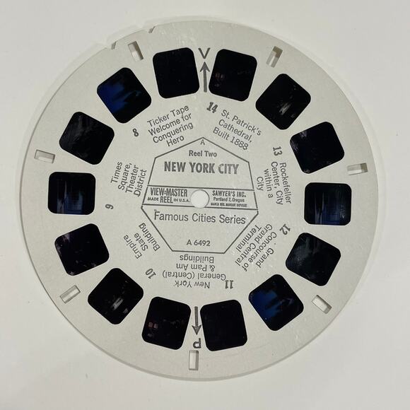 View-Master NEW YORK CITY - A649 - 3 Reel Set + Booklet - Purple Package (NYC2) - Picture 7 of 8